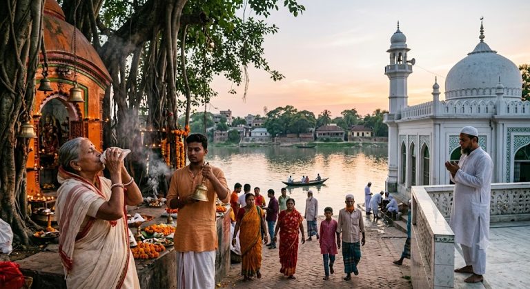 ইছামতীর তীরে বিশ্বাসের সুর: পাবনার মাটিতে সম্প্রীতির এক অনন্য উপাখ্যান